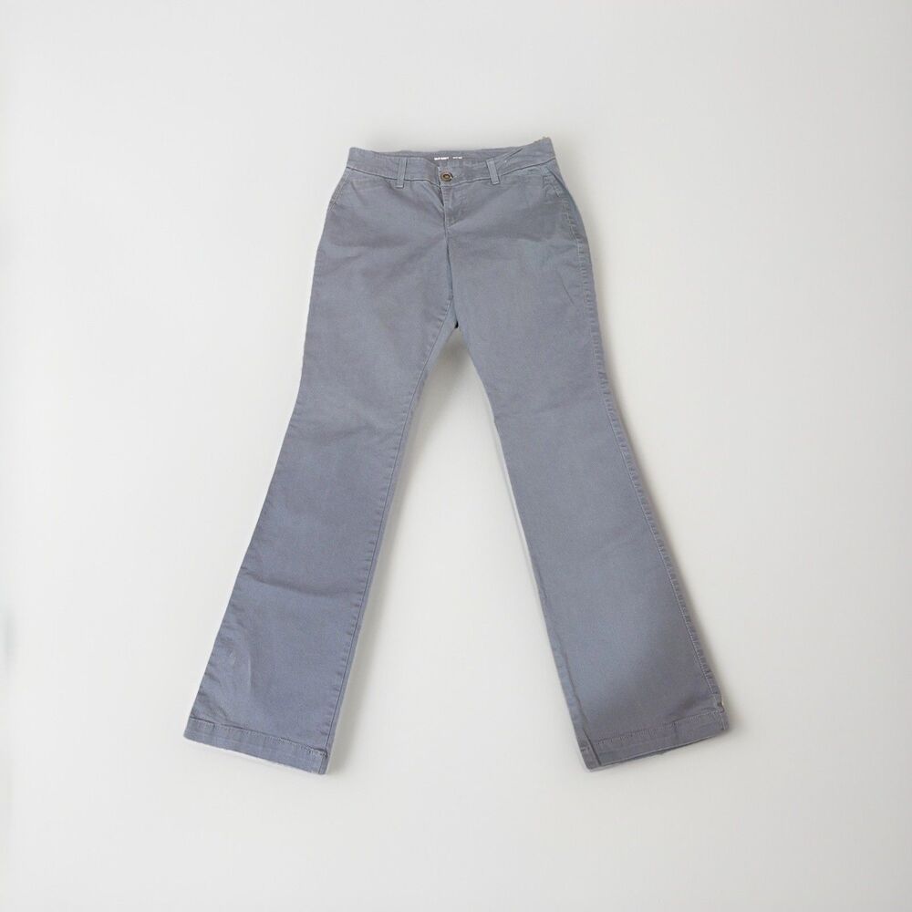 Old Navy Bootcut Khaki Pants Business Casual Office Academia